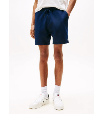 Tommy Jeans para hombre. DM0DM21931 Pantalón corto de corte regular con logo azul (S), Casual, Algodón