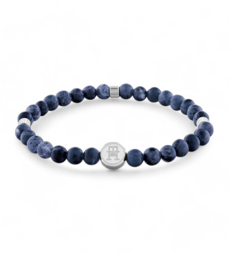 Pulsera de piedras azul (OSFA), Casual, Correa, Acero Inoxidable