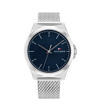 Tommy Hilfiger para hombre. 1710547 Reloj Analógico Acero marino (OSFA), Casual, Brazalete, Acero Inoxidable