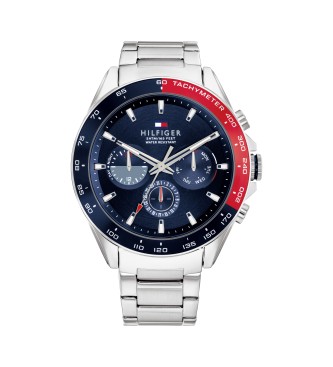 Tommy Hilfiger para hombre. 1791968 Reloj Analógico Acero marino (OSFA), Casual, Brazalete, Acero Inoxidable