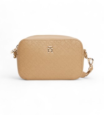 Tommy Hilfiger para mujer. AW0AW17221 Bolso bandolera Distinct marrón (OSFA), Casual, Poliuretano