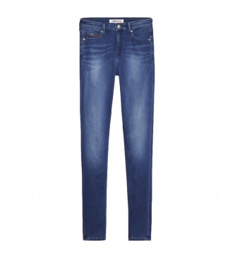 Tommy Jeansvoor vrouwen. DW0DW09213 Jeans Nora Mr Skny Nnmbs Blauw (34/24), Casual, Katoen, Elastaan