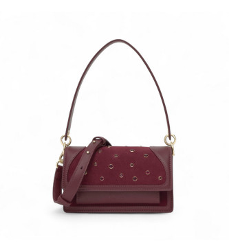 TOUS para mujer. 2002358521 Bandolera pequeña Audree Strass burdeos (OSFA), Casual, Poliuretano