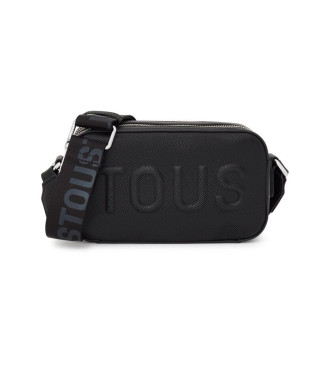 TOUS para mujer. 2001935351 Bandolera Reporter negro (OSFA), Casual, Poliuretano