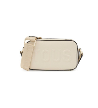 TOUS para mujer. 2002020501 Bolso Bandolera-Reporter T La Rue New Beige (OSFA), Casual, Poliuretano