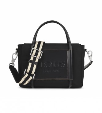 TOUS para mujer. 2001576151 Bolso City M. Empire Soft Negro (OSFA), Casual, Sostenible, Nylon reciclado