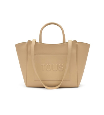 TOUS para mujer. 2002192245 Bolso City mediano arena Brenda beige (OSFA), Casual, Poliuretano