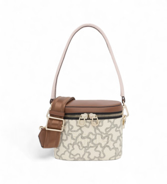 TOUS para mujer. 2002127401 Bolso de Mano Kaos Icon beige (OSFA), Casual, Poliuretano, TOUS outlet 2024.
