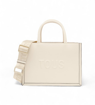 TOUS para mujer. 2002106301 Bolso Shopper M. Amaya Brenda beige (OSFA), Casual, Poliuretano, TOUS outlet 2024.