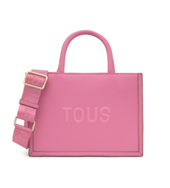 TOUS para mujer. 2002192114 Bolso Shopper mediano arena Brenda rosa (OSFA), Casual, Poliuretano