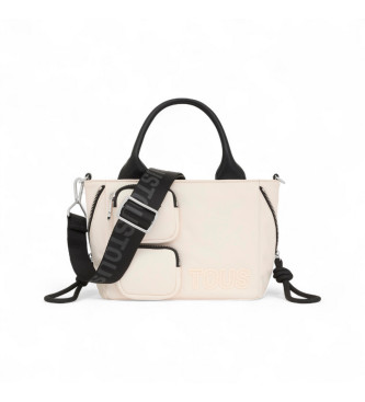 TOUS para mujer. 2002138101 Bolso Shopper pequeño Roomy beige (OSFA), Casual, Poliéster