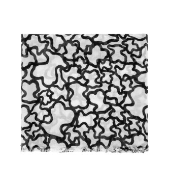 TOUS para mujer. 2000780501 Foulard Kaos Arena (OSFA), Blanco, Casual, Modal