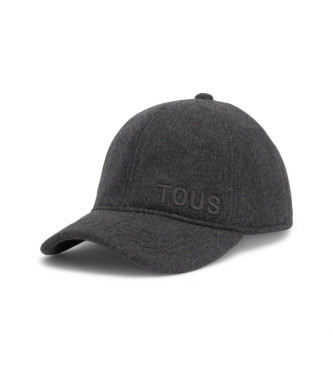 TOUS para mujer. 2002138547 Gorra Embroidered gris (OSFA), Casual, Lana, Poliéster