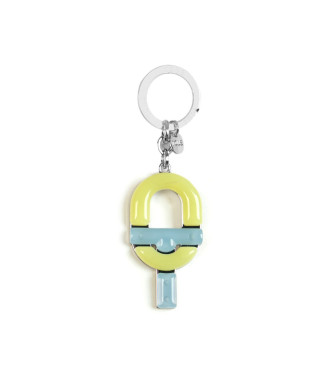 TOUS para mujer. 2002040556 Llavero Logo Manifesto Plateado-Multicolor (OSFA), Plata, Casual, Metal, TOUS outlet 2024.