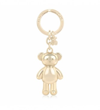 TOUS para mujer. 2001594355 Llavero Oso Teddy Bear Dorado (OSFA), Casual, Metal, Clásico, TOUS outlet 2024.