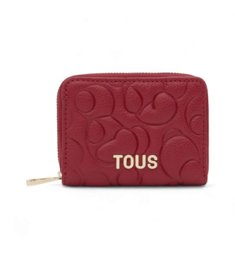 TOUS para mujer. 2002025017 Monedero de piel Greta tojo (OSFA), Rojo, Casual, Poliuretano