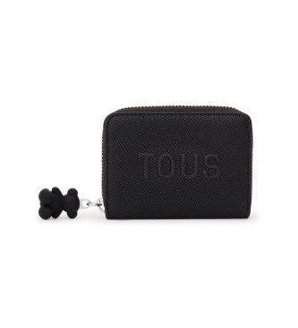 TOUS para mujer. 2002001951 Monedero La Rue New negro (OSFA), Casual, Poliuretano