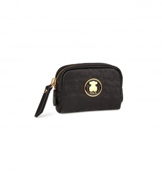 TOUS para mujer. 2001145151 Monedero de piel M. Sherton Negro (OSFA), Casual