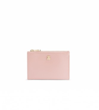 TOUS para mujer. 2001054415 Monedero-Tarjetero Dorp Antique Rosa (OSFA), Casual, Poliuretano, TOUS outlet 2024.