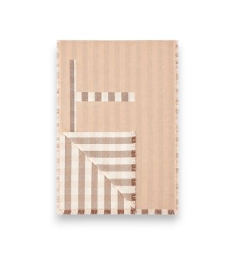 Jacquardscarf med logotyp