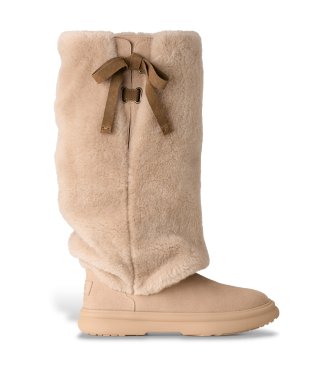 Höga skinnboots Après City