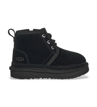 Ugg Unisex Para CriançA. 1017320T Botas De Couro Neumel Ii Boots Preto (23.5), Plano, ZíPer, Casual, Moda Infantil-image