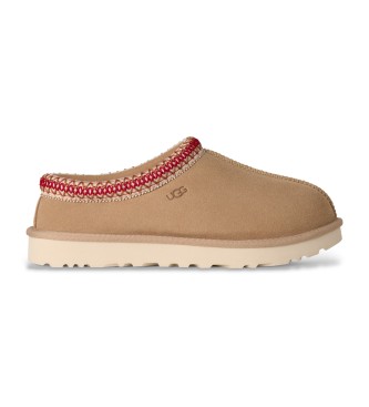 UGG para mujer. 1174470 Zapatillas de Piel Tasman II beige (36), Plano, Ninguno, Casual, Homewear