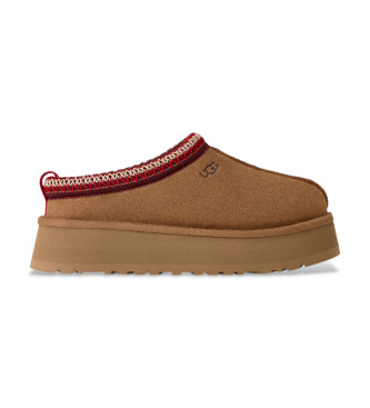 UGG para mujer. 1174471 Zuecos de Piel Tazz II marrón (37), 3 a 5cm, Ninguno, Casual