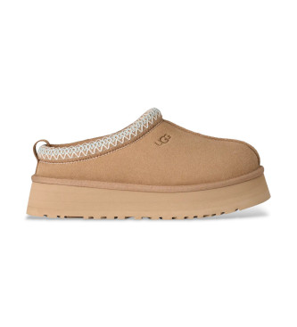 UGG para mujer. 1174471 Zuecos de Piel Tazz II marrón claro (38), Plano, Ninguno, Casual