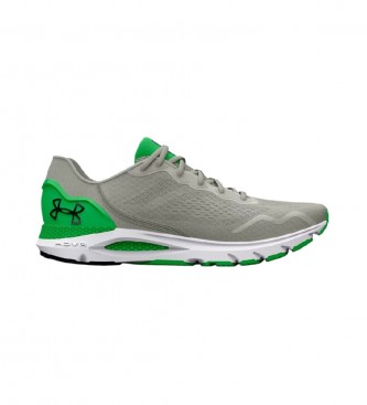 Under Armour para hombre. 3026121 Zapatillas de running UA HOVR Sonic 6 gris (40), Plano, Cordones, Deportivo, Multideporte