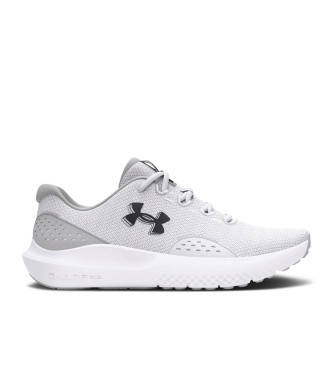 Under Armour para hombre. 3027000 Zapatillas UA Charged Surge 4 gris (8USA=41), Tela, Plano, Cordones, Deportivo, Running