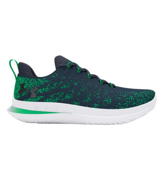 Under Armour para hombre. 3026117 Zapatillas UA Velociti 3 azul (40), Plano, Cordones, Casual, Deportivo, Verde, Running, Multideporte