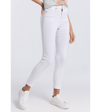 Victorio & Lucchino, V&L para mujer. 3052751 Jeans | Caja Media - High Waist skinny (36), Casual, Algodón, Denim, Clásico