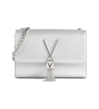 Valentino para mujer. VBS1R403G Bolso Divina plateado (OSFA), Plata, Casual, Poliuretano