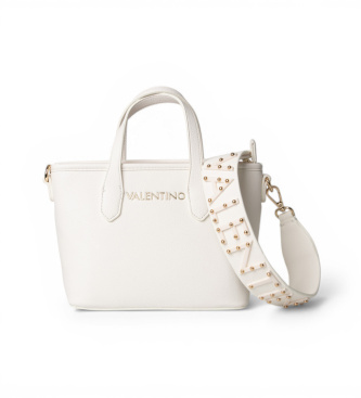 Valentino para mujer. VBS9UM06 Bolso mini tachuelas blanco (OSFA), Casual, Poliuretano