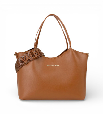 Valentino para mujer. VBS9W901 Bolso Shopper marrón (OSFA), Casual, Poliuretano