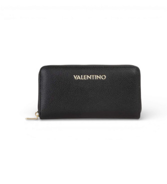 Valentino para mujer. VPS9WG155 Cartera logotipo negro (OSFA), Casual, Poliuretano