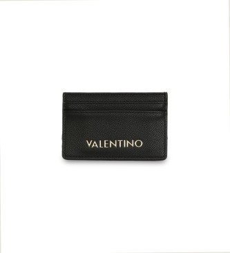 Valentino para mujer. VPS9AD121 Tarjetero logotipo negro (OSFA), Casual, Poliuretano