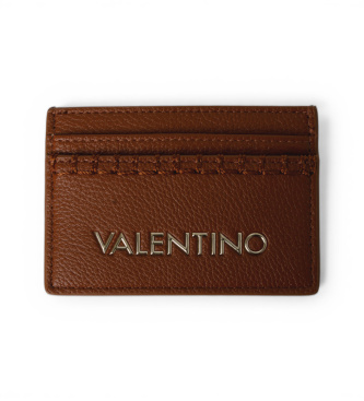 Valentino para mujer. VPS9W9121 Cartera logotipo marrón (OSFA), Casual, Poliuretano