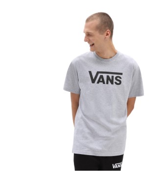 Vans para hombre. VN000GGGATJ1 Camiseta Classic gris (S), Casual, Algodón, Manga corta, Vans outlet 2024.