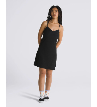 Vans para mujer. VN000GB4BLK1 Vestido Benton Cami negro (XS), Casual, Poliéster, Sin mangas / Tirantes, Vans outlet 2024.