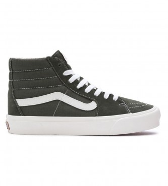 Vans para hombre. VN0005UN50K1 Zapatillas de ante SK8-Hi VR3 negro (43), Plano, Cordones, Casual, Sostenible, Vans outlet 2024.