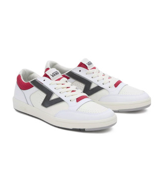 Vans para hombre. VN000BWBBP11 Zapatillas de Piel Lowland blanco (45), Plano, Cordones, Casual, Vans outlet 2024.