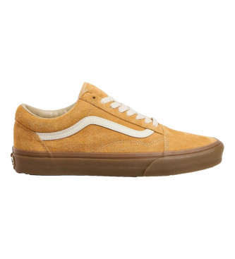 Vans unisex. VN0007NT5QJ1 Zapatillas de Piel UA Old Skool marrón (43), Plano, Cordones, Casual, Vans outlet 2024.
