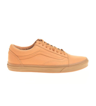 Vans para hombre. VN0A38G1OTS1 Zapatillas de piel Ua Old Skool marrón (42), Plano, Ante, Cordones, Casual, Vans outlet 2024.