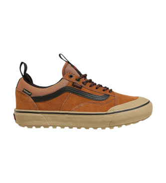 Zapatillas MTE Old Skool Waterproof marrón (36), Piel, Plano, 1 a 3cm, Cordones, Casual, Vans outlet 2024.