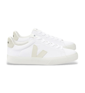 VEJA para mujer. CA0103129 Zapatillas Campo Canvas blanco (37), Plano, Cordones, Casual