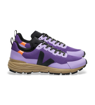 VEJAvoor vrouwen. DC1820580 Trainers Dekkan lila (39), Plat, Veters, Casual, Duurzaam, Gerecycled polyester