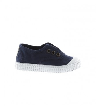 Victoria unisex para niños. 106627 Zapatillas 106627 marino (19), Tela, Cordones, Casual, moda infantil, Victoria outlet 2024.