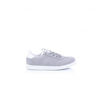Victoria para hombre/niño. 1125144 Zapatillas de piel 1125144 antracita (33), Cordones, Casual, Gris, moda infantil, Victoria outlet 2024.